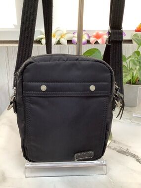 GUC Burberry Vintage Blue Label Nylon Crossbody Bag - Minimal Everyday Carry